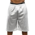 thumbnail image 1 of Pro 5 Mens Plain Mesh Shorts,White,2XL, 1 of 2