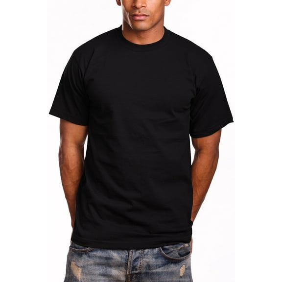 Pro 5 Superheavy Short Sleeve T-shirt,Black,Large