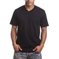 thumbnail image 1 of Pro 5 V-Neck Mens Short Sleeve T-Shirt,Black,4XL, 1 of 2