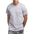 thumbnail image 1 of Pro 5 V-Neck Mens Short Sleeve T-Shirt,Heather Grey,3XL, 1 of 2