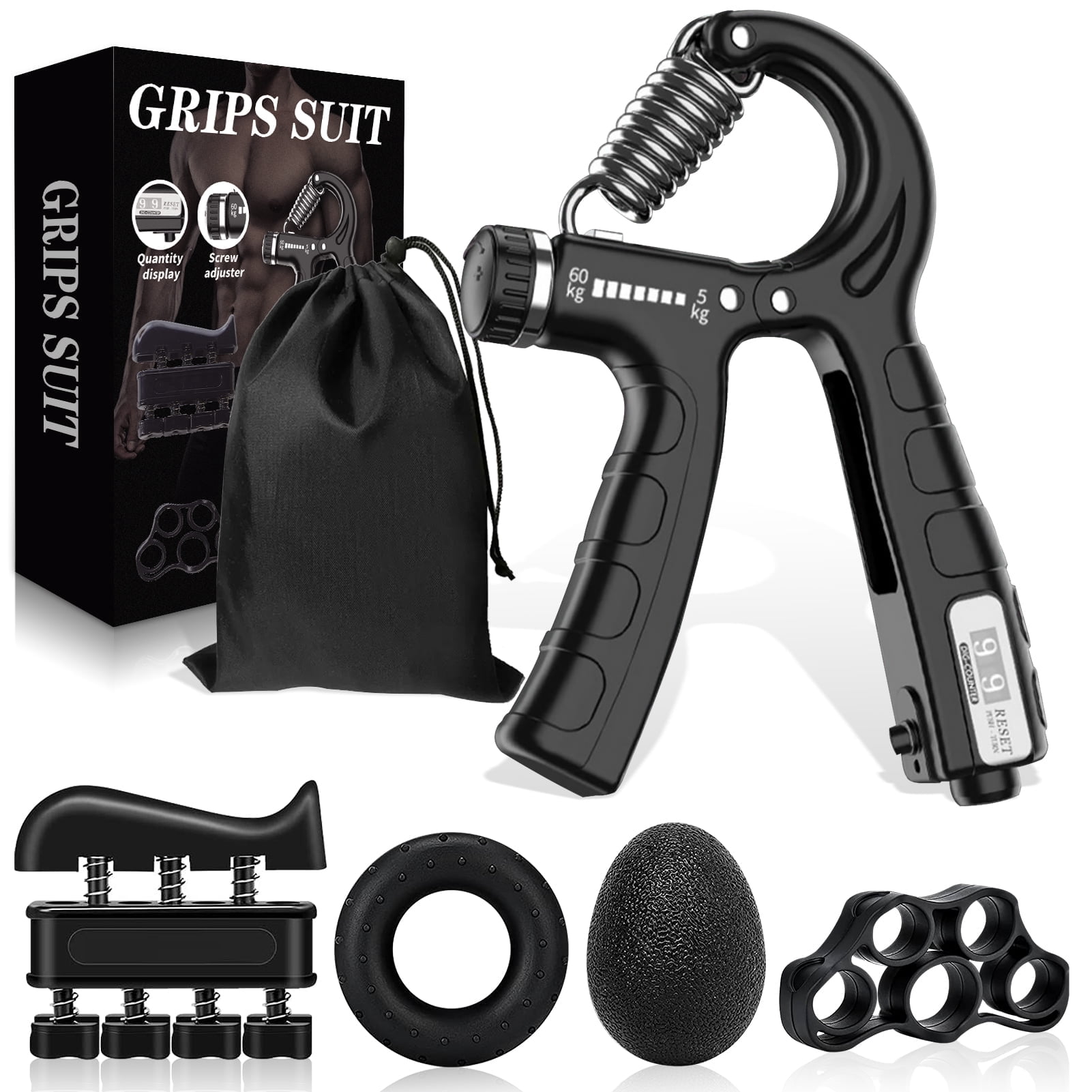Adjustable Boxing Speed Arm Trainer - Home Gym Wrist & Arm Strengthener Flywheel Resistance Multi Functional Combat Training Tool Boxing Mma Fitness Blac