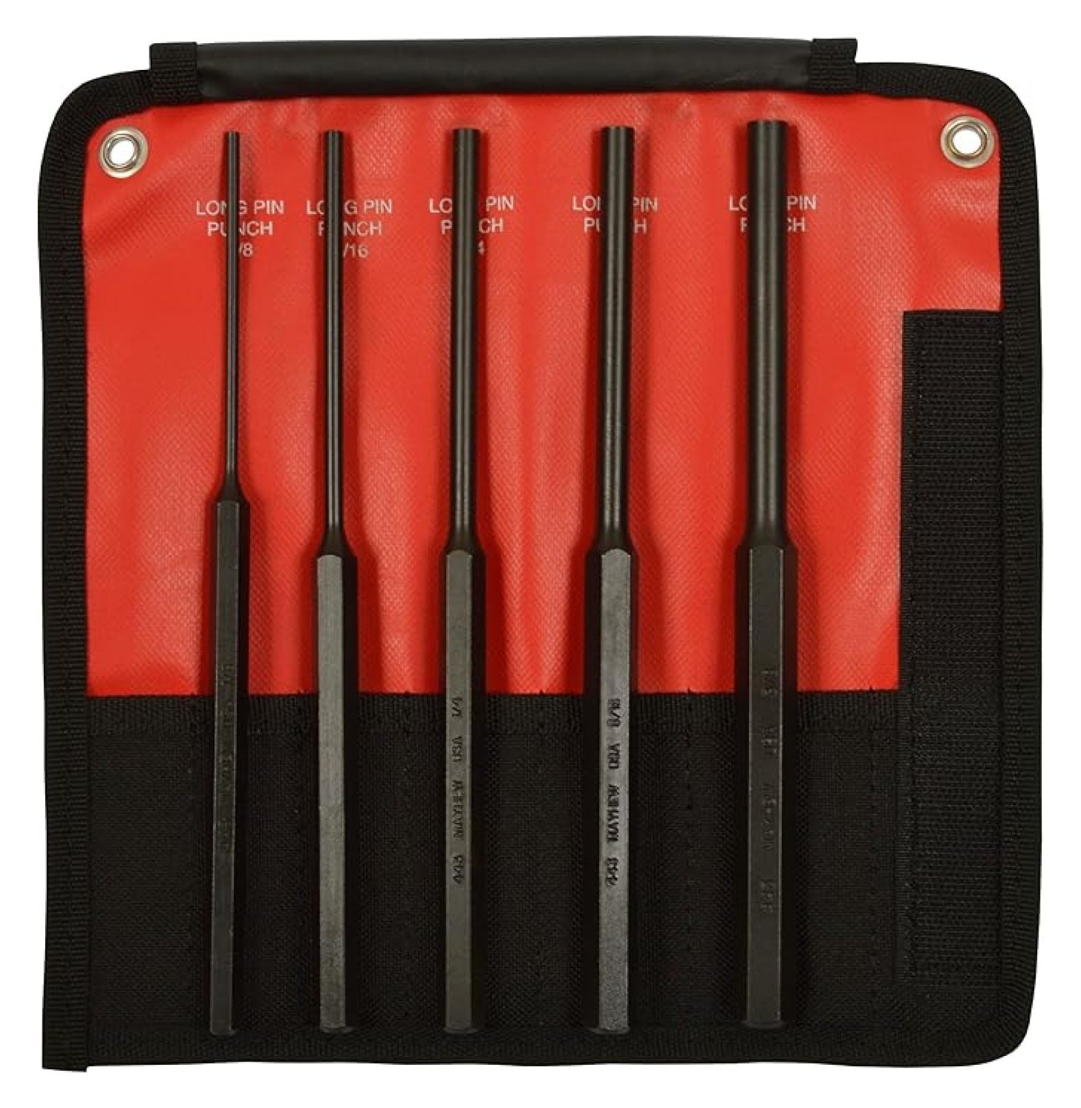 Extra Long R Pin Pro 62065 5Piece Pin Punch Set with Extra Long Pin Lengths - Walmart.com