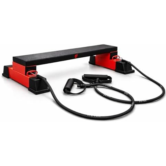 Pro Adjustable Calf Raise Block Versatile Workout Platform for Calves, Legs & Upper Body Raises, Squats, Stretches Anti-Slip Bar, Band Compatible Home Gym Equipment$$Sport & Recreation Other