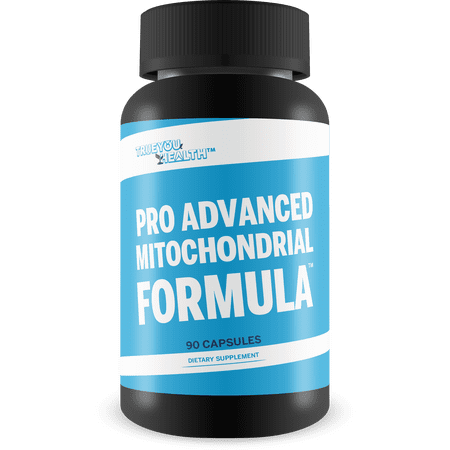 Pro Advanced Mitochondrial Formula - Cellular & Mitochondria Support Dietary Supplement - Promote Energy, Anti-Aging, & Overall Health - Help Defend & Repair Cells - ATP Energy Support - 90 Capsules