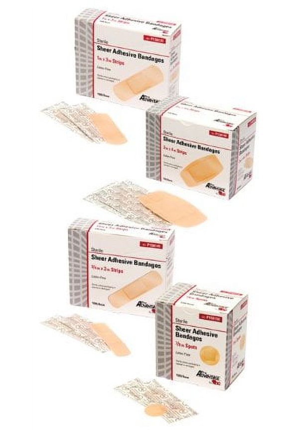 Pro Advantage Band-Aids - Fabric 2"x4" - Box of 50