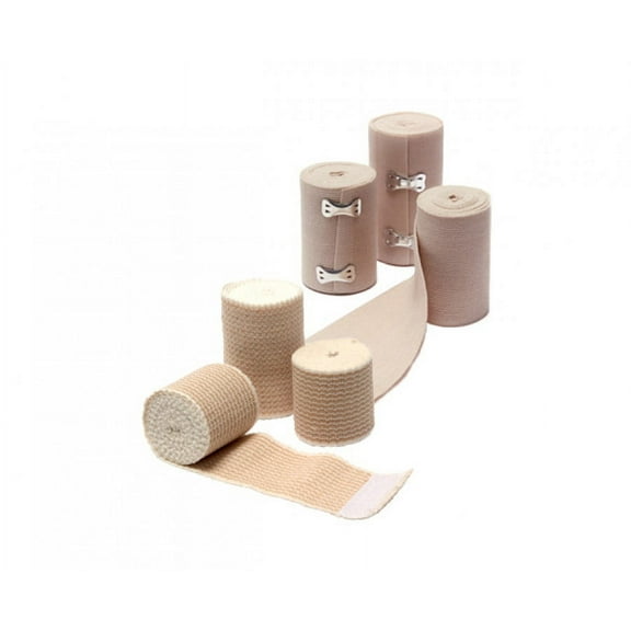 Pro Advantage Elastic Bandages with Clips - 2 in. x 4.5yds., 50/CS