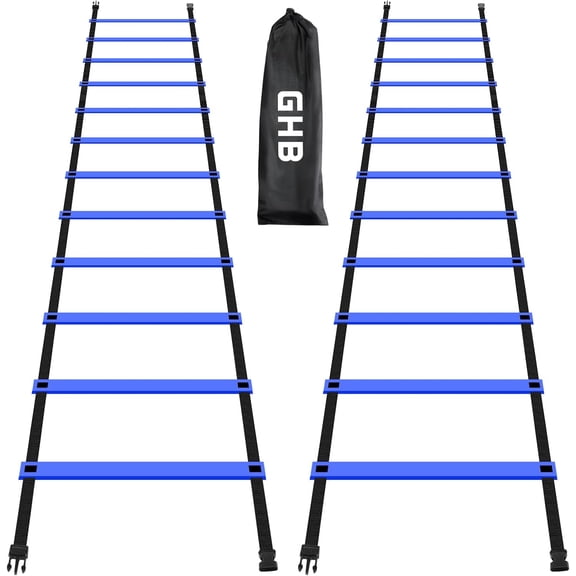 Pro Agility Ladder Agility Training Ladder Speed 12 Rung 20ft with Carrying Bag