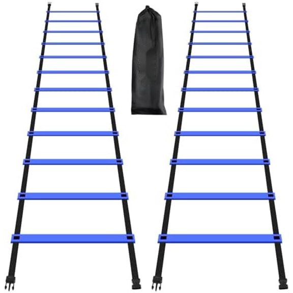 Pro Agility Ladder Agility Training Ladder Speed 12 Rung 20ft with Carrying Bag