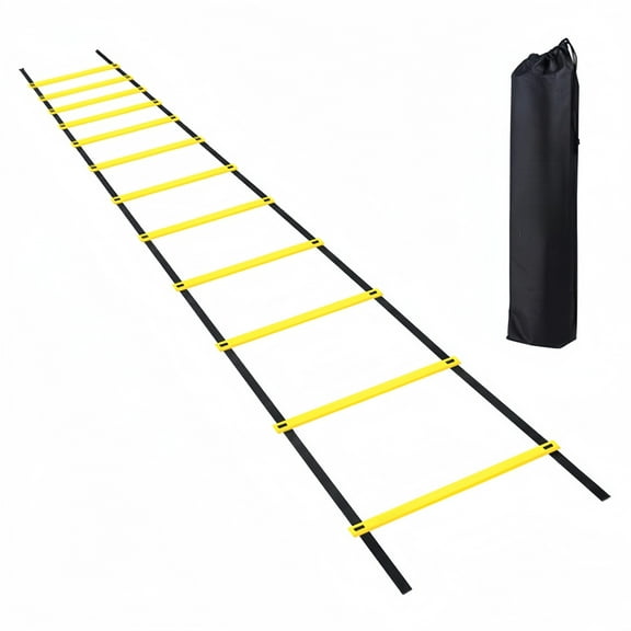 Pro Agility Ladder Speed Training Ladder 14 Rung 22ft with Carrying Bag