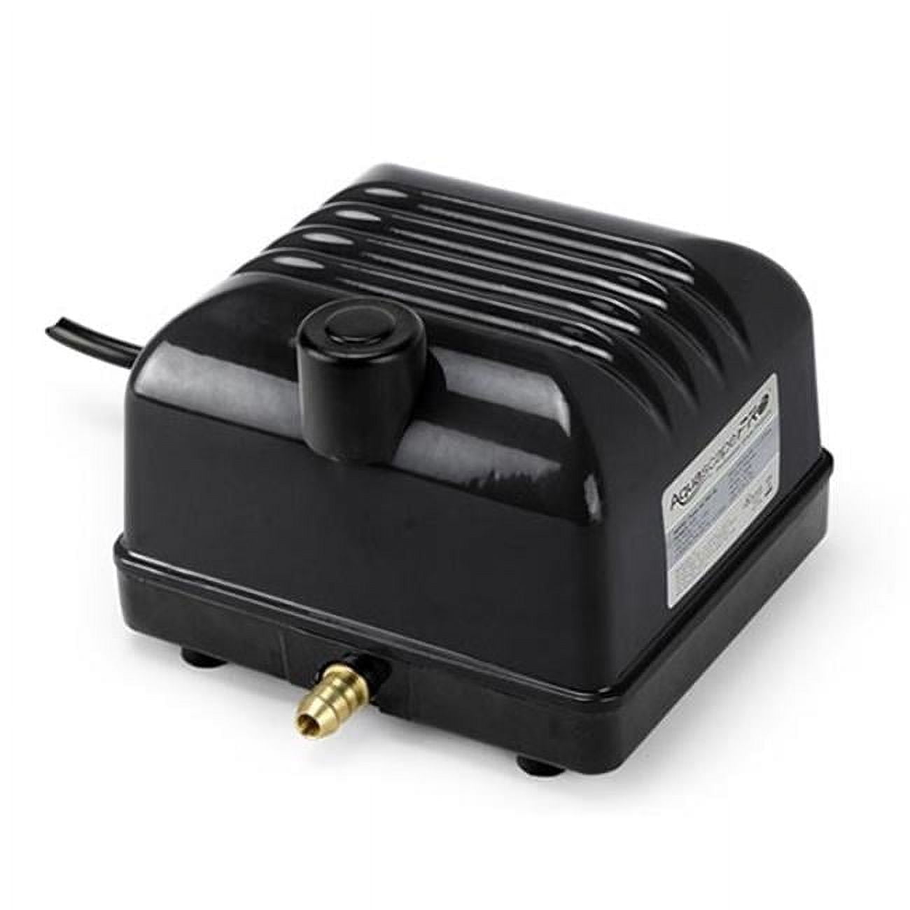 Black Heavy-Duty Outdoor Pond Aeration Compressor