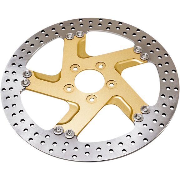 Pro-Am Gold OPs Front Right Two-Piece Brake Roto