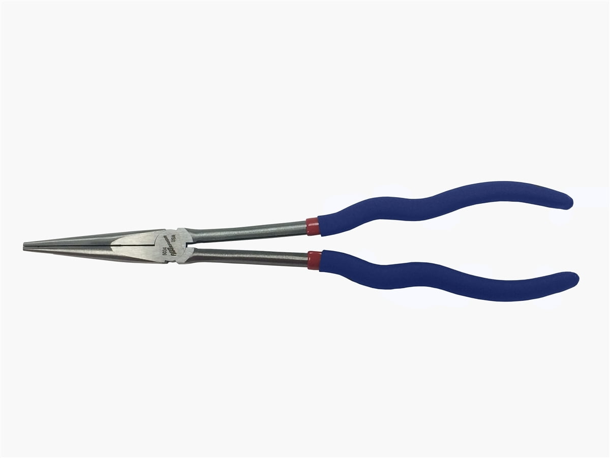 Pro America 11 in. Extra Long Nose Pliers Straight Tip Made in USA
