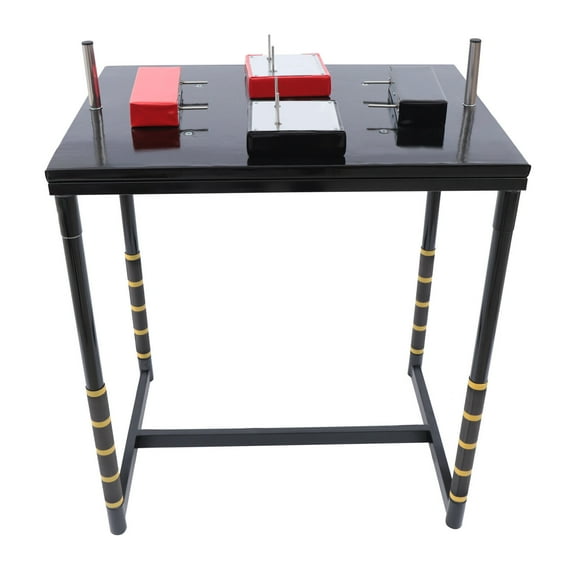 Pro Arm Wrestling Table Set Arm Wrestling Battle Table Stand W/ Pads Handles for Home