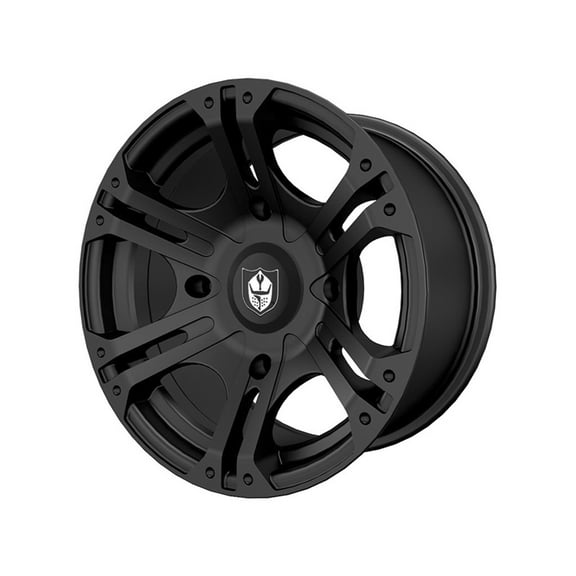 Pro Armor 1521507-521 Matte Black 14" x 7" R14 Sixr Front Wheel Rim Polaris OEM