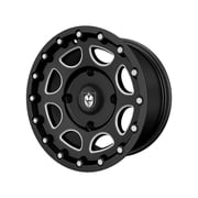 Pro Armor 1522546-266 Accent Black 14 x 7 R14 Front Shackle Wheel Rim Polaris OEM