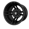 thumbnail image 1 of Pro Armor 1522958 WhiteOut Wheel, Matte Black Front Rear R14, 1 of 4