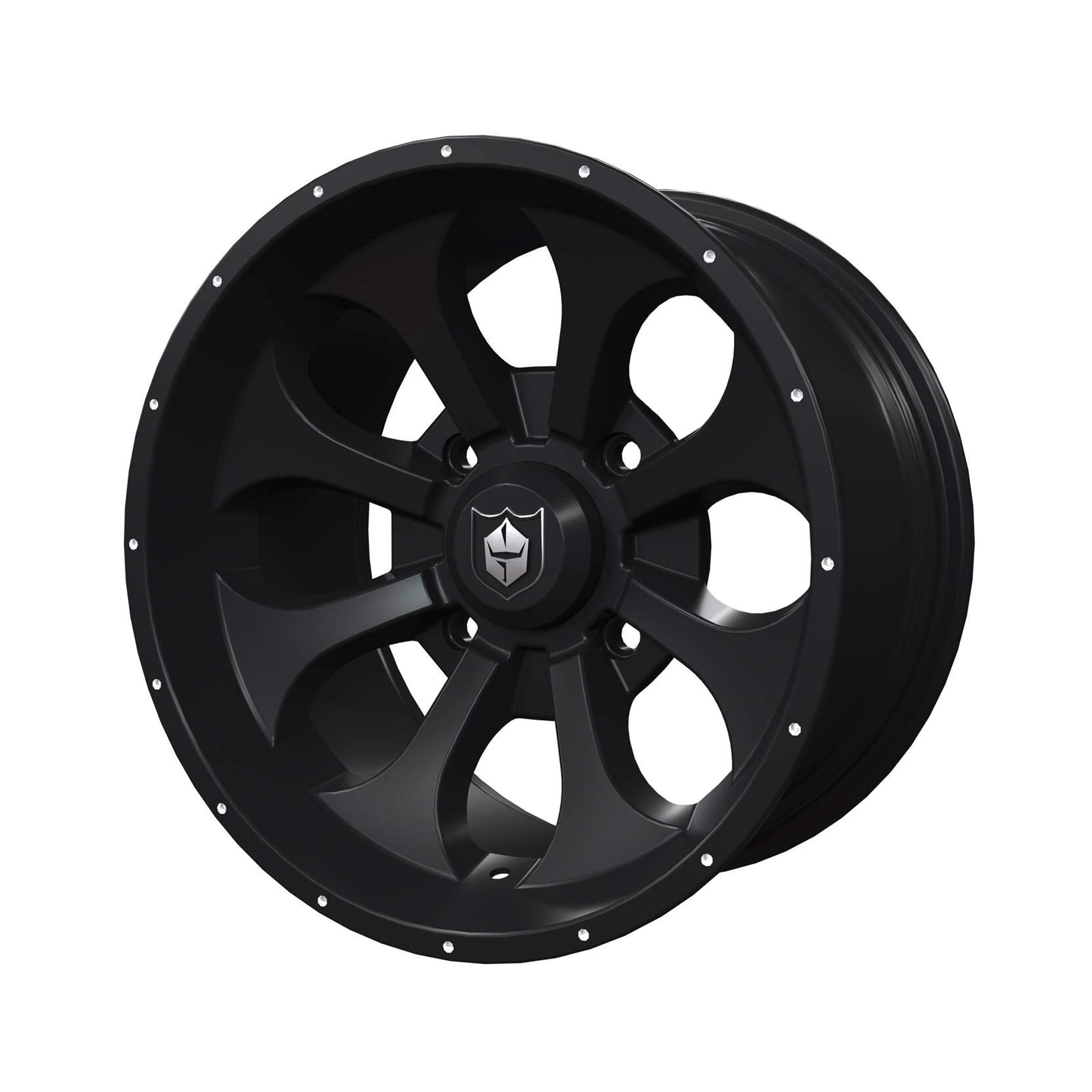 Pro Armor 1523727-458 Matte Black 15" x 8" R15 Front Knight Wheel Rim Polaris OEM General