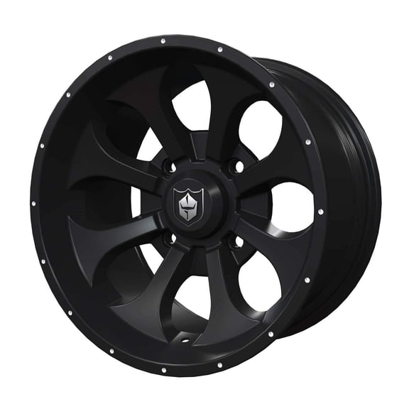 Pro Armor 1523727-458 Matte Black 15" x 8" R15 Front Knight Wheel Rim Polaris OEM General