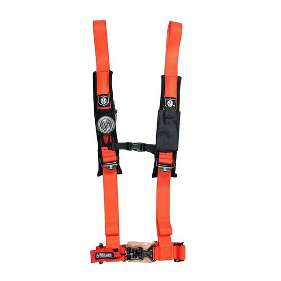 Pro Armor A114220OR Orange 4-Point Harness 2" Straps