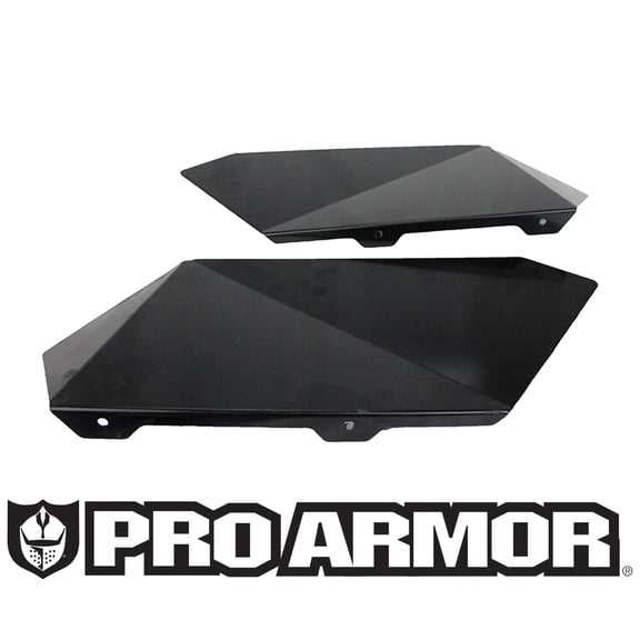 Pro Armor P111015BL Black XP Race Number Plate 2011-2014 Polaris RZR XP 900