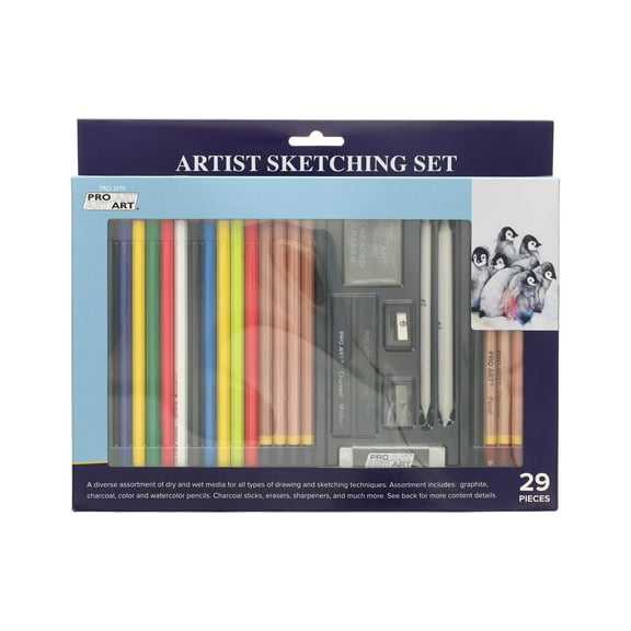 Pro Art Artist Sketching Set 29pc