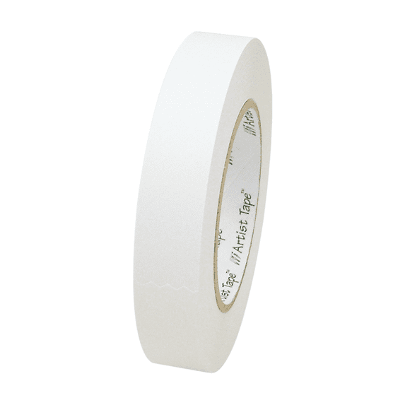 Pro Art Artist Tape 1" White