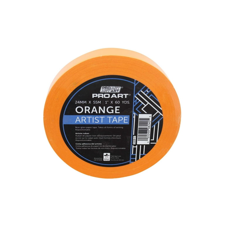 Pro Artists Tape - FL Orange - 1 60 Yds