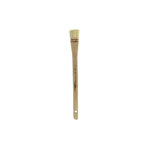Pro Art Brush Hake 1"x1", Hake Brush, Pottery Glaze Brushes, Japanese Paint Brushes, Glaze Brushes for Pottery, Brush for Watercolor, Pottery Surikomi