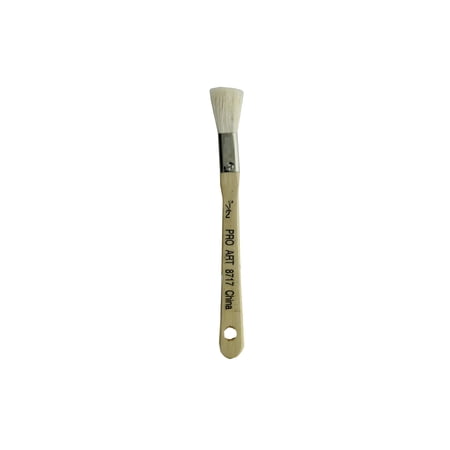 Pro Art Brush Hake .5"x1", Hake Brush, Pottery Glaze Brushes, Japanese Paint Brushes, Glaze Brushes for Pottery, Brush for Watercolor, Pottery Surikomi