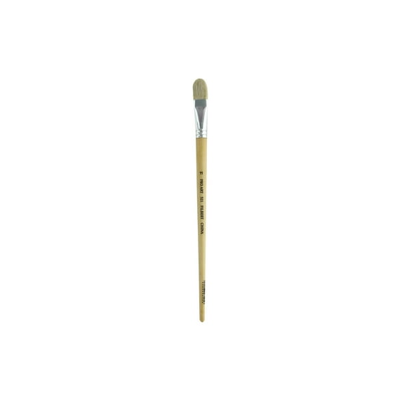 Pro Art Brush White Bristle Filbert #11