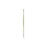 Pro Art White Hog Bristle Filbert Brush Size 5 for Oils and Acrylics