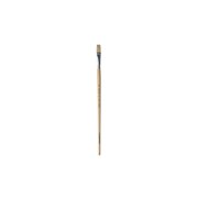Pro Art White Hog Bristle Flat Brush Size 8 for Oils and Acrylics