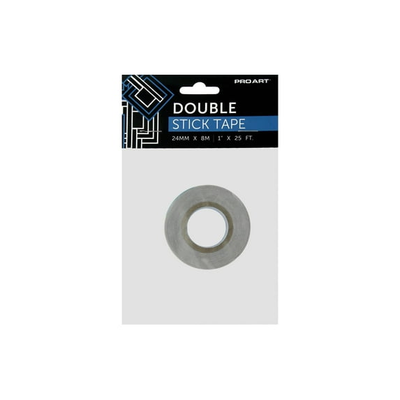 Pro Art Double Stick Adhesive Tape 1 in x 25 ft