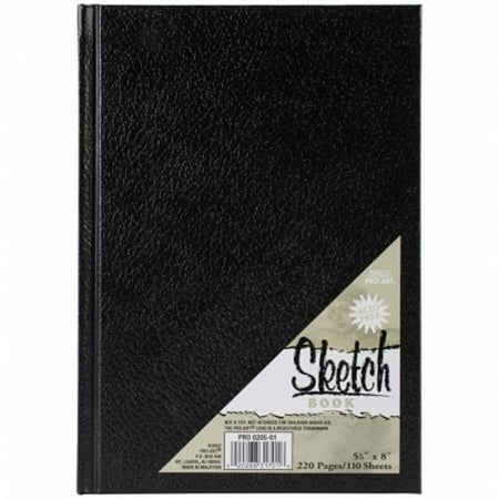 Pro Art Hard Bound Sketch Book 5.5"X8"-110 Sheets