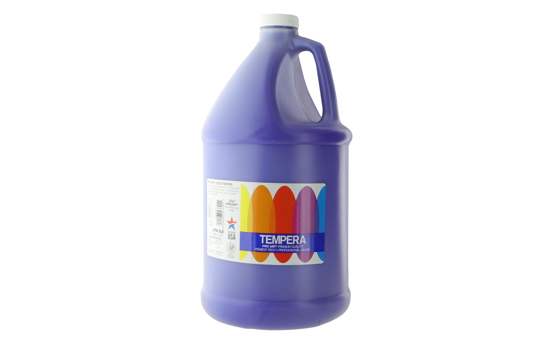 Pro Art Liquid Tempera Paint Gallon Ultra Blue