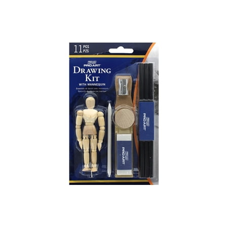Pro Art Mannequin All In One Drawing Set Value Pk