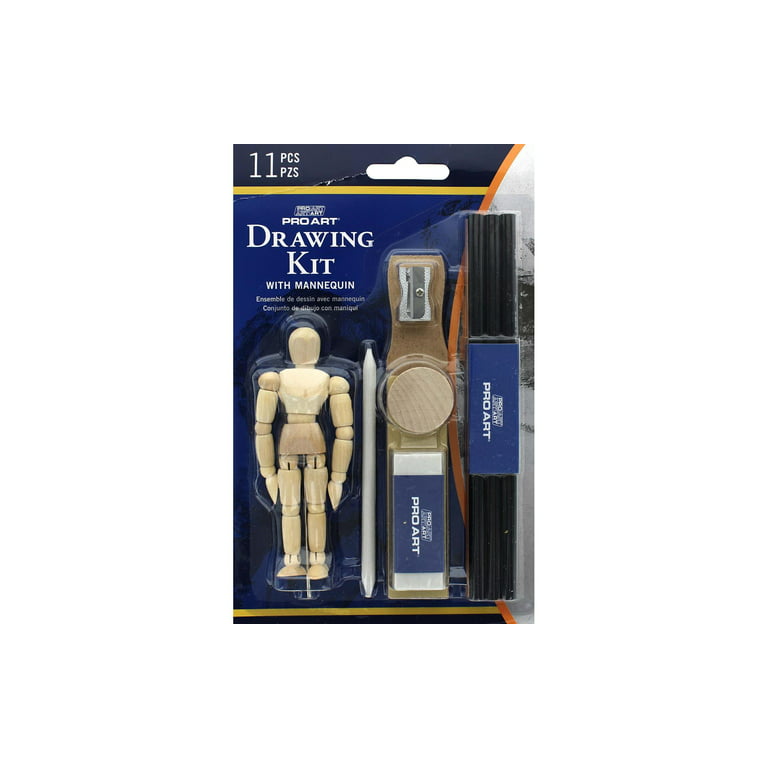 Pro Art All in One Drawing Set with Mannequin Value Pack