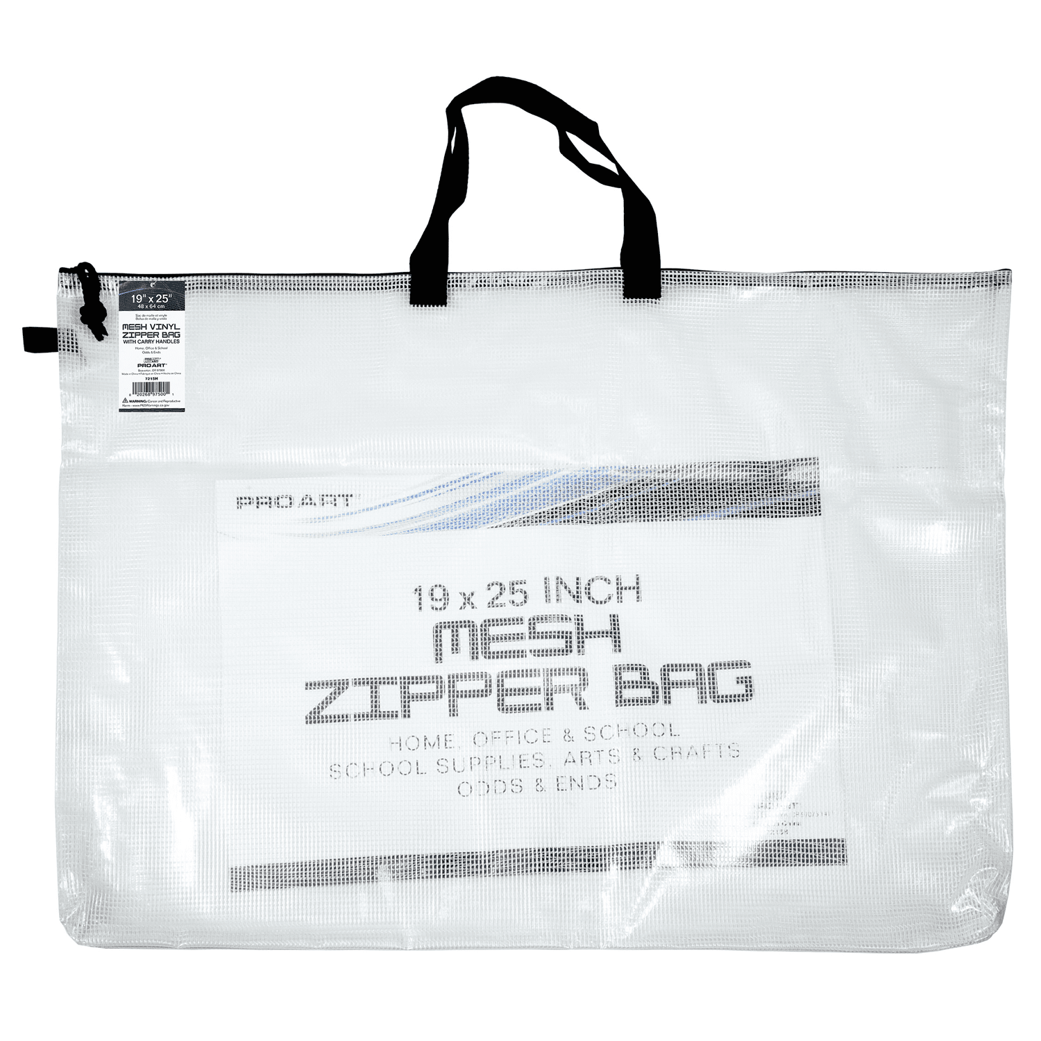 Zippered vinyl mesh pouches new arrivals