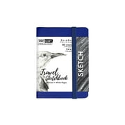 Pro Art Premier Sketch Book Travel 4"x 3" White 74lb Royal Blue 80 Sheets, Sketch Book, Sketchbook, Drawing Pad, Pad, Drawing Paper, Art Book, Paper, Sketchbook for