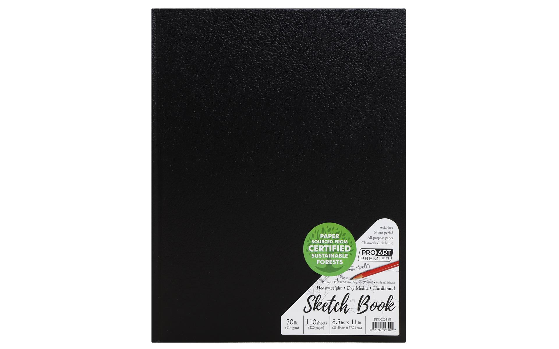 Pentalic Sketch Book Hardbound 8-1/2-inch By 11-inch 12 Pentalic ...