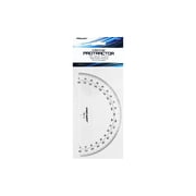 Pro Art Protractor 180 Degree 6 in Clear