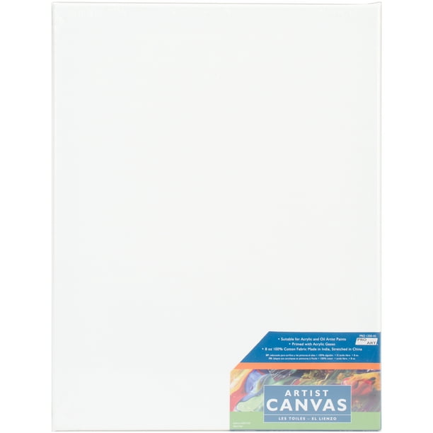 Pro Art Stretched Artist Canvas14"X18"