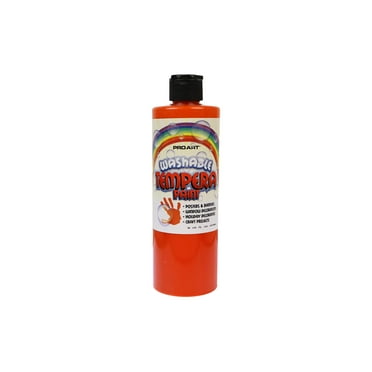 Pro Art Washable Tempera Paint 16oz Orange