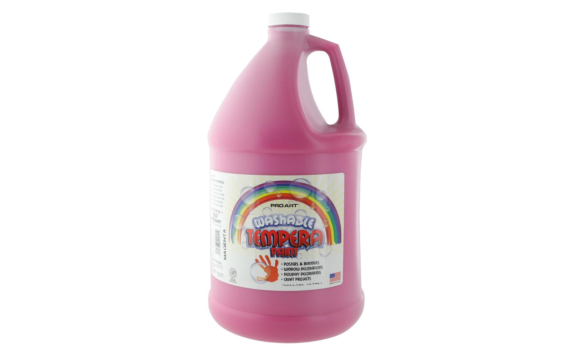 Pro Art Washable Tempera Paint Gallon Magenta