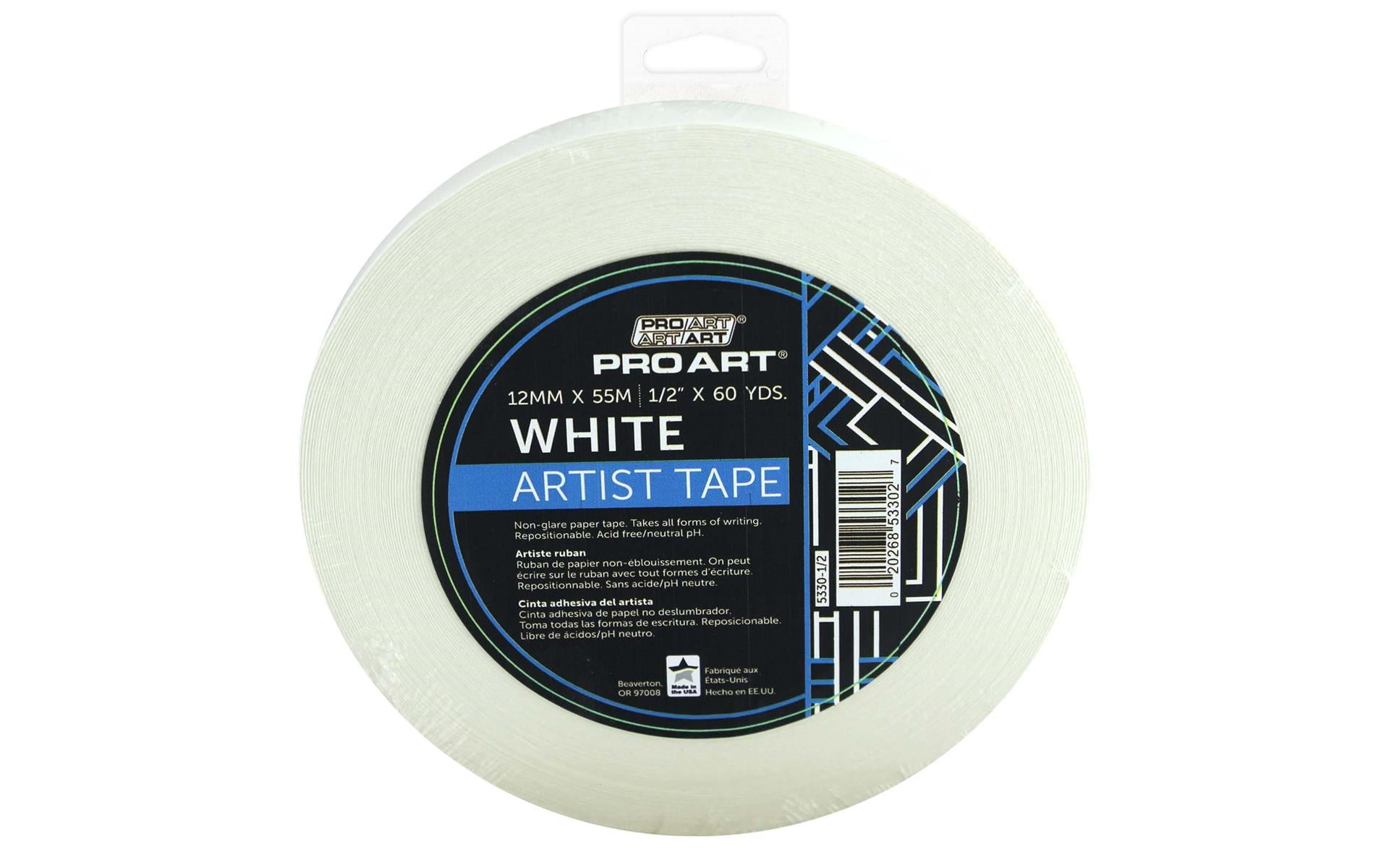 Pro Tapes White Framers Tape 1 x 20yd – Opus Art Supplies