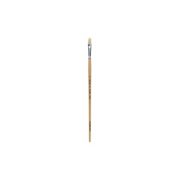 Pro Art White Hog Bristle Filbert Brush Size 7 for Oils and Acrylics