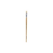 Pro Art White Hog Bristle Filbert Brush Size 8 for Oils and Acrylics
