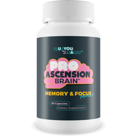 Pro Ascension Brain - Memory & Focus Formula - Cognitive Support Brain Supplement - Advanced Nootropic Brain Booster Pills for Enhanced Mental Performance, Memory, Concentration, & Focus
