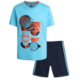 thumbnail image 1 of Pro Athlete Boys' Active Shorts Set - 2 Piece Perfomance T-Shirt and Gym Shorts (8-16), 1 of 7