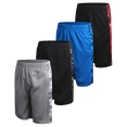 thumbnail image 1 of Pro Athlete Boys Athletic Shorts - 4 Pack Quick Dry Mesh Basketball Gym Shorts for Boys (5-16), 1 of 7
